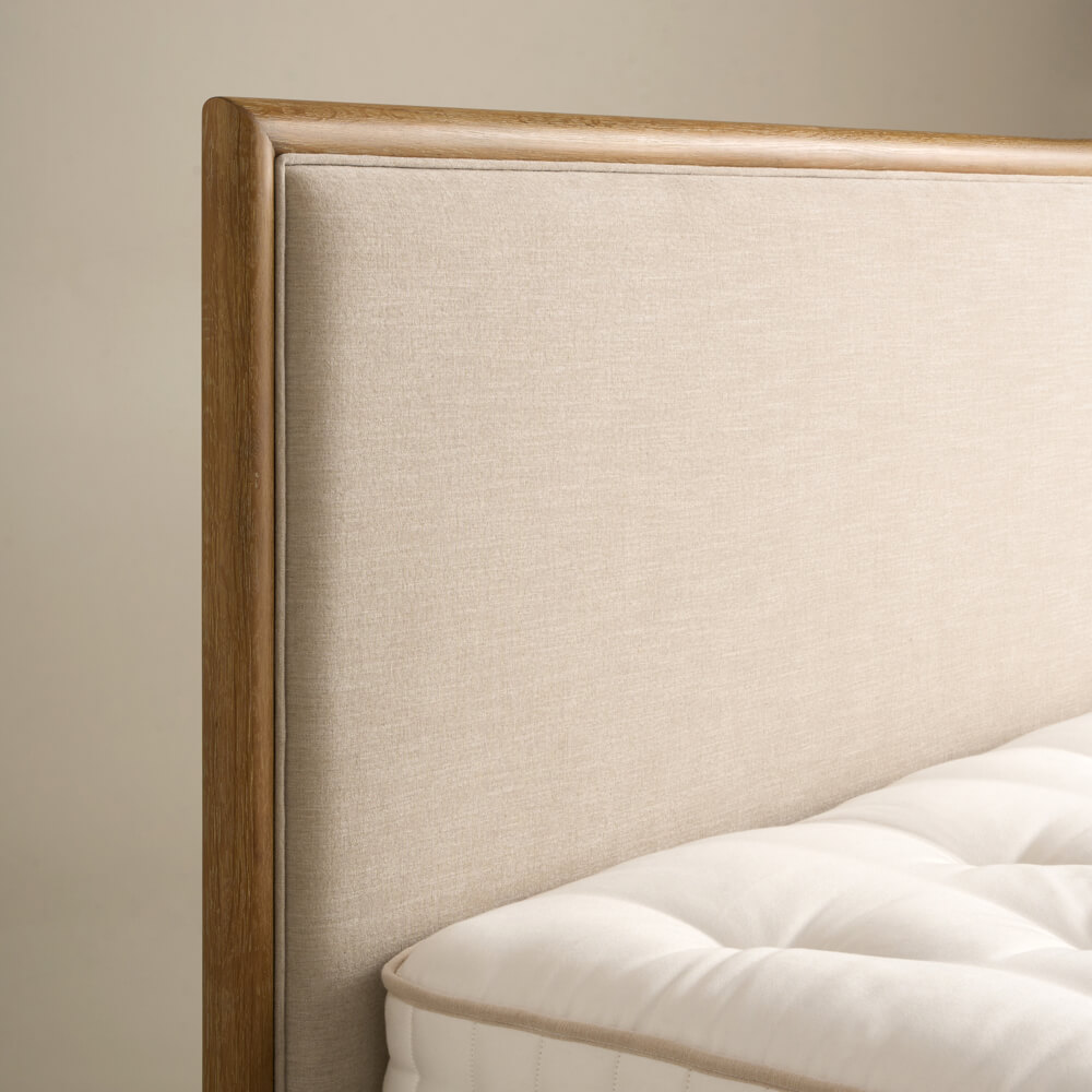 Adina Bed, Weathered Oak, Super King